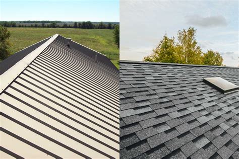 metal house with shingle roof|metal roof vs traditional shingles.